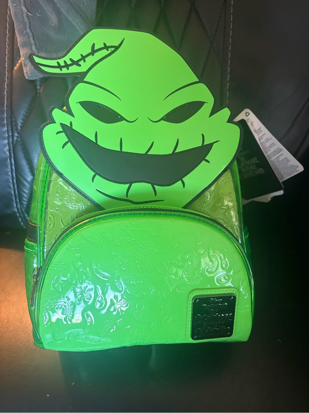 Loungefly Disney Nightmare Before Christmas Oogie Boogie Translucent Light-Up BP